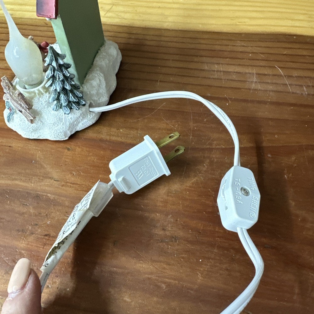 Crazy Mountain Welcome Friends Winter Table Night Light