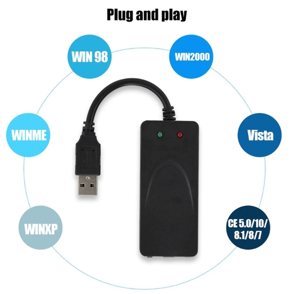 Fax Modem, USB2.0 56K External Modem Driver,Plug and Play USB Modem1020