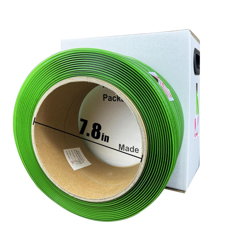 5/8" X.034 X1000Ft Polyester (PET) Strapping Roll Pallet Packaging Poly Banding