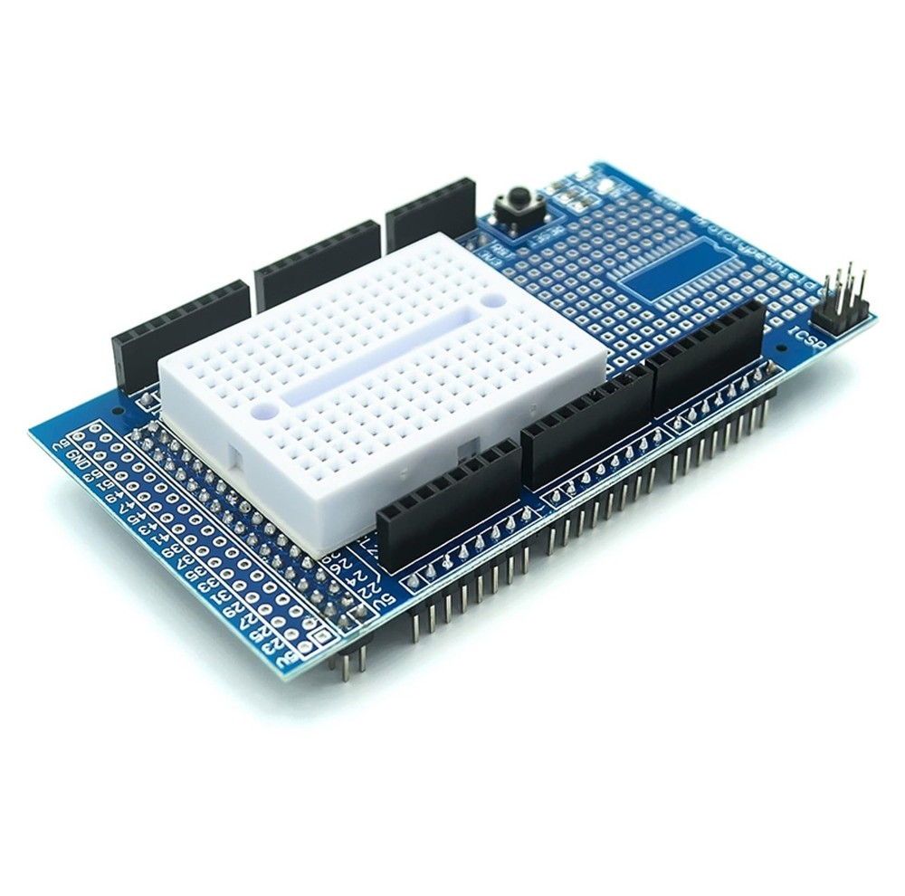 ProtoShield Prototype Expansion Board with Breadboard for Arduino Mega - Easy...