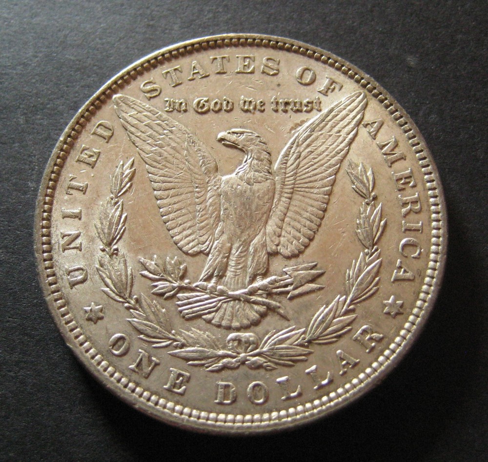 1897 Morgan Silver Dollar - 90% Silver - * (P4719)