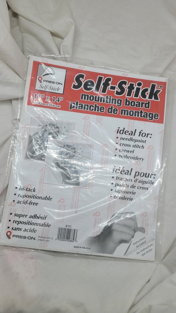 Self-Stick Mounting Board 11x14 (3pack) White