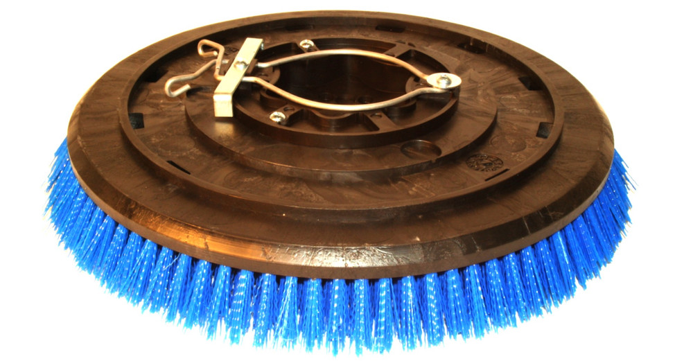 BRUSH, 16' .028 POLY W/PLATE