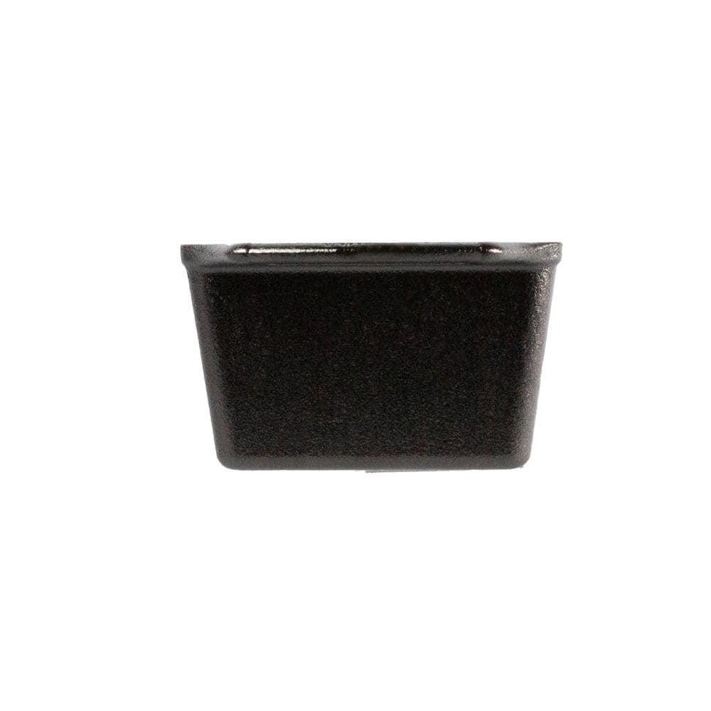 Lodge Cast Iron Bread Loaf Pan Rectangle Bakeware Baking Broiler Durable Black