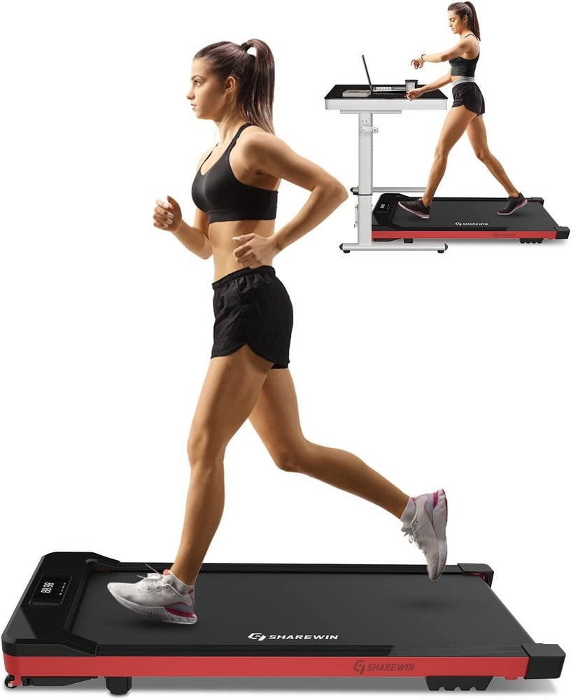 300lb Treadmill 2.25HP Mini Foldable Jogging Machine for Home Office