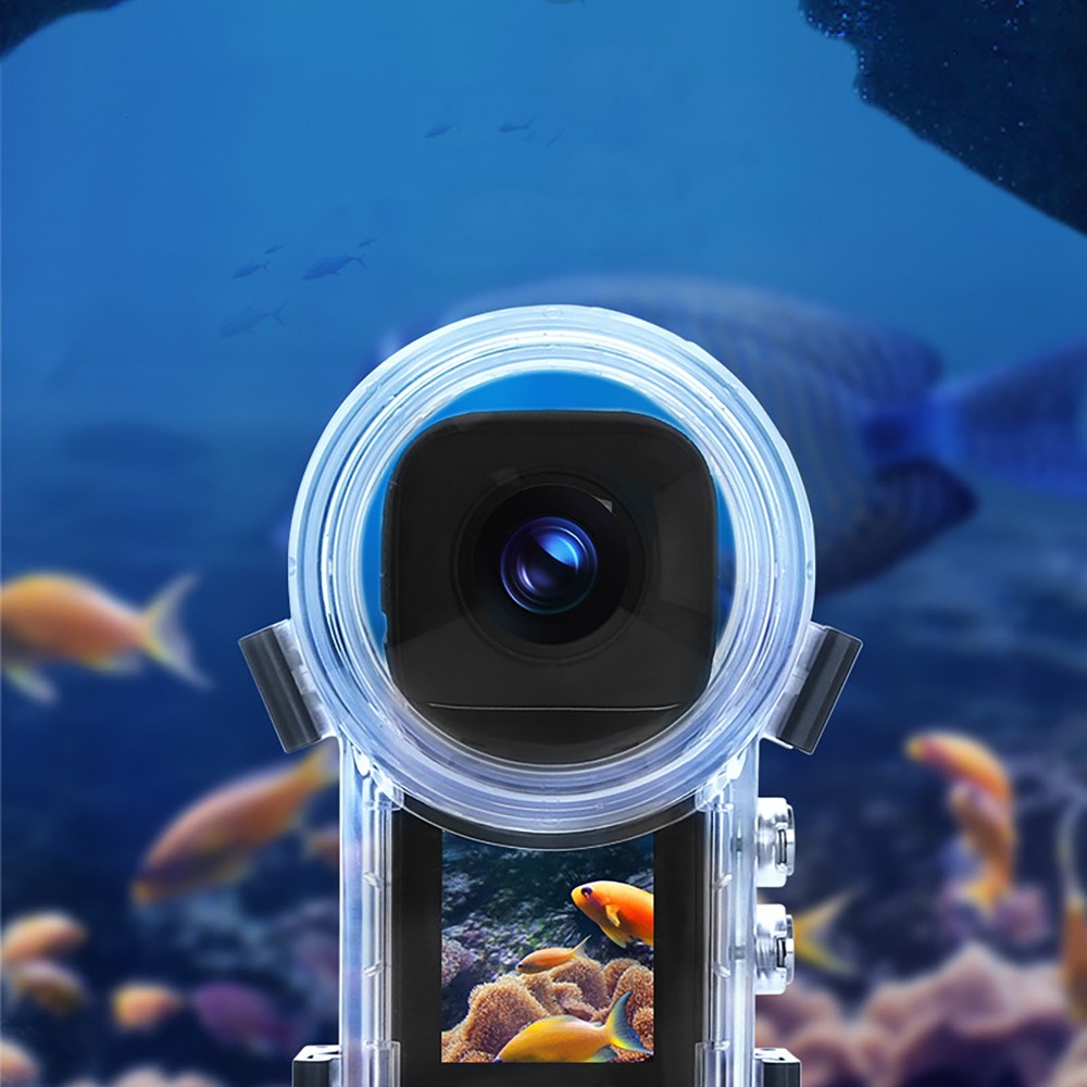 For Insta360 X4 Camera Fully Invisible Dive Case Waterproof Accessory Shell