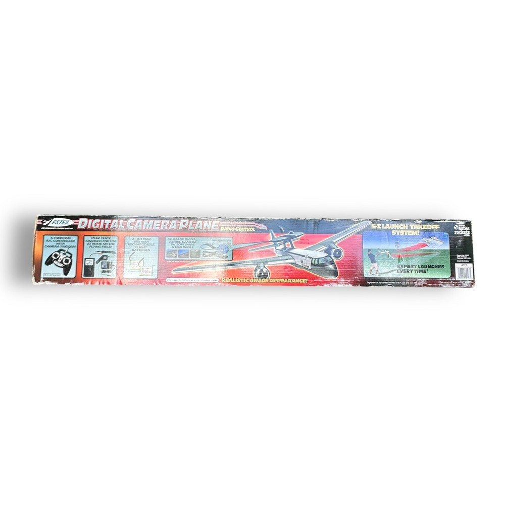 ESTES XB-39 EAGLEYE R/C REMOTE CONTROL AIRPLANE CAMERA PLANE