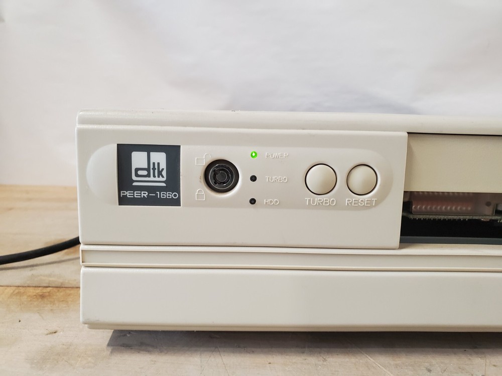 Vintage DTK PEER-1660 Vintage Computer - Boots