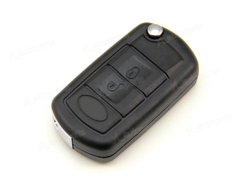 Remote Flip Folding Key Shell Case For Land Rover Discovery LR3 Range 3 Buttons