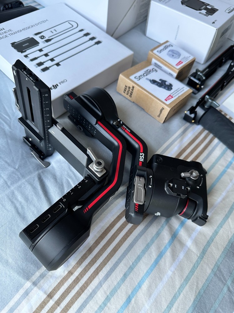 DJI RS 3 Combo Stabilizer RS3 + Raveneye module+extras