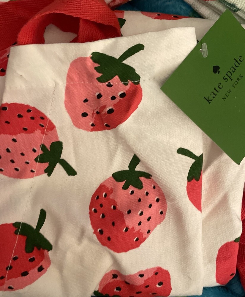 Kate Spade Strawberry Apron & Towels Set