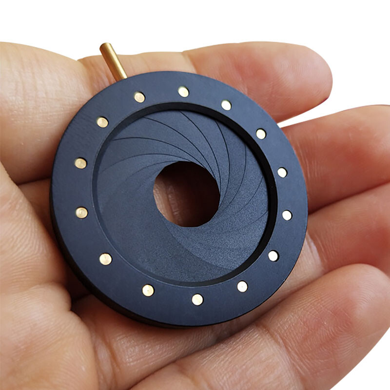 Adjustable Diaphragm Mechanical Iris Aperture Camera Microscope Module 1.5-25mm