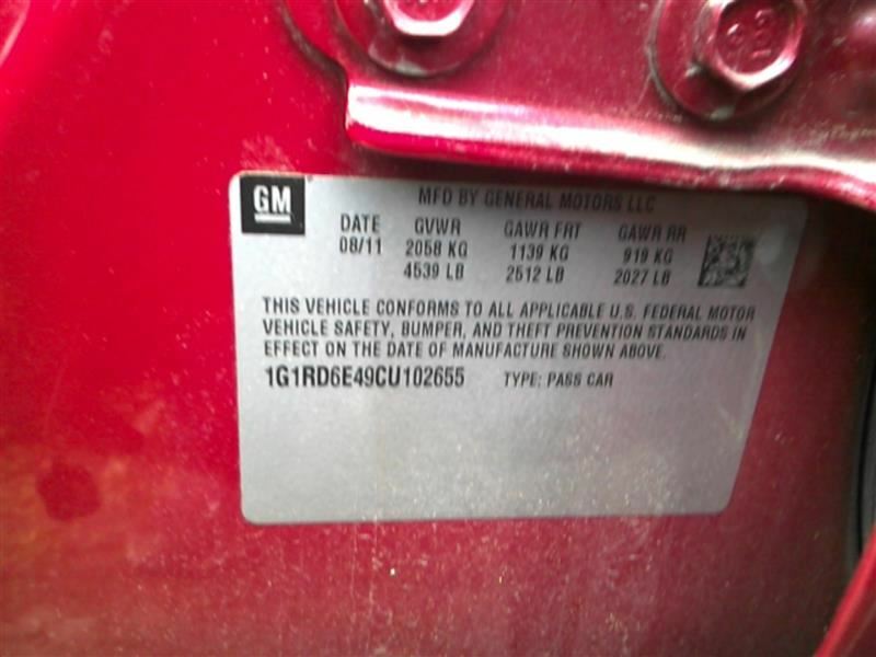 INFO-GPS-TV SCREEN INFORMATION DISPLAY SCREEN FITS 11-15 VOLT 241452