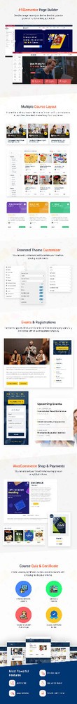 Edubin 9.4.3 - Education Wordpress Theme Websites GPL LearnPress LMS, Tutor LMS