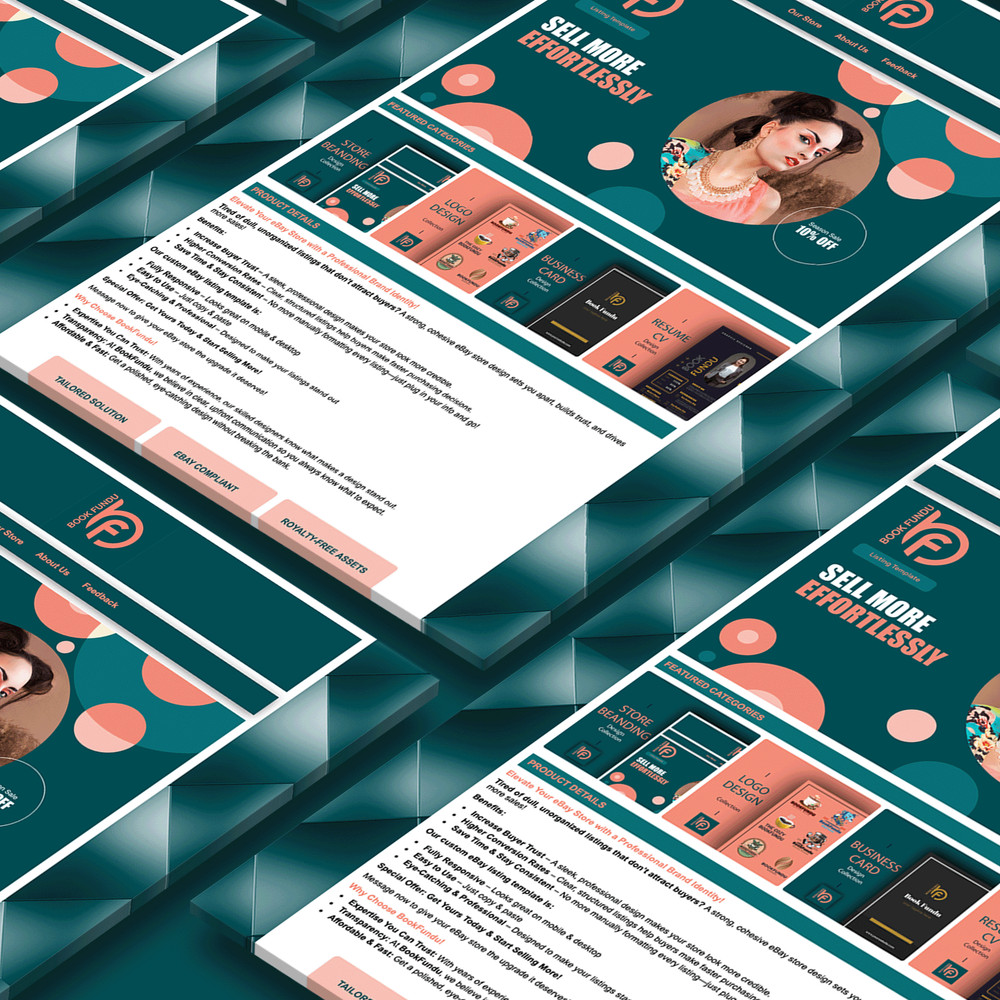 Premium HTML eBay Listing Template & Branding Solution | Boost Your Sales - 2025