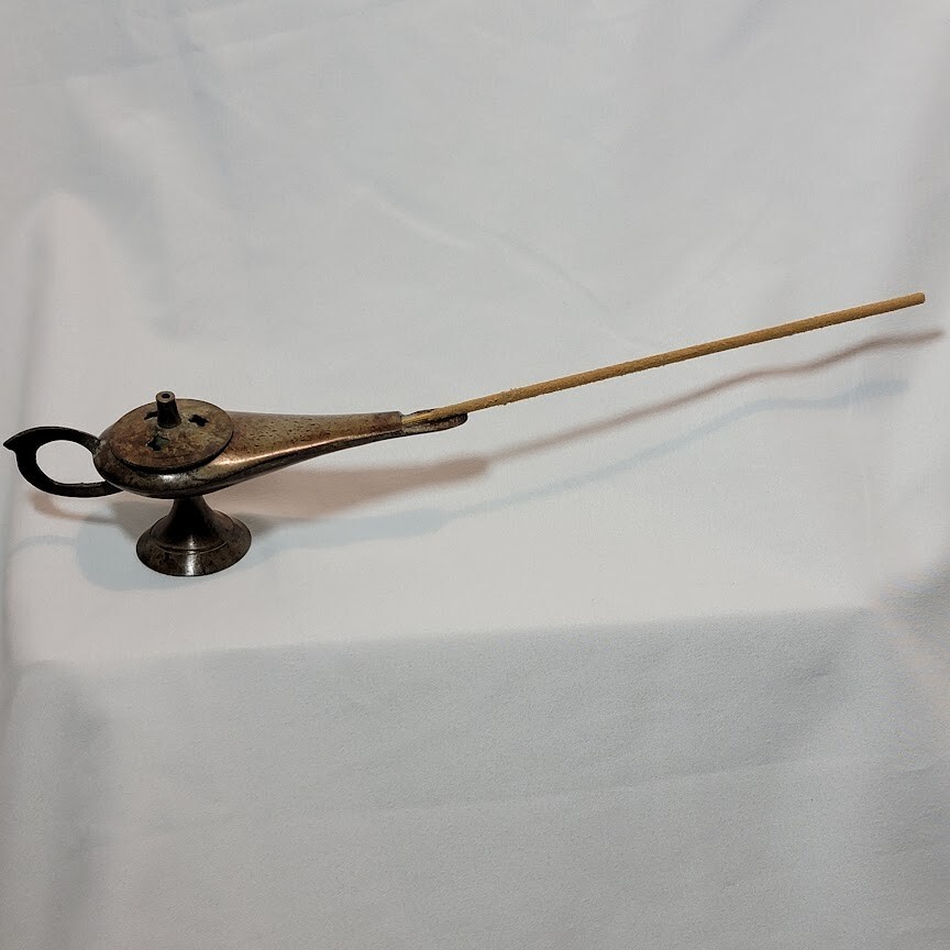 Small Genie Lamp Incense Burner