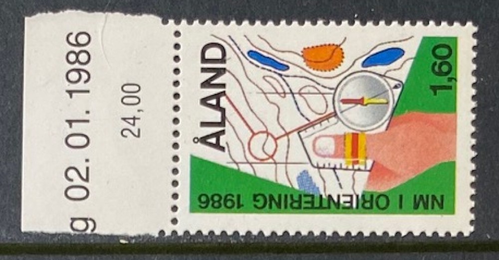 ALAND 24 Beautiful Mint NEVER Hinged MARGIN Value