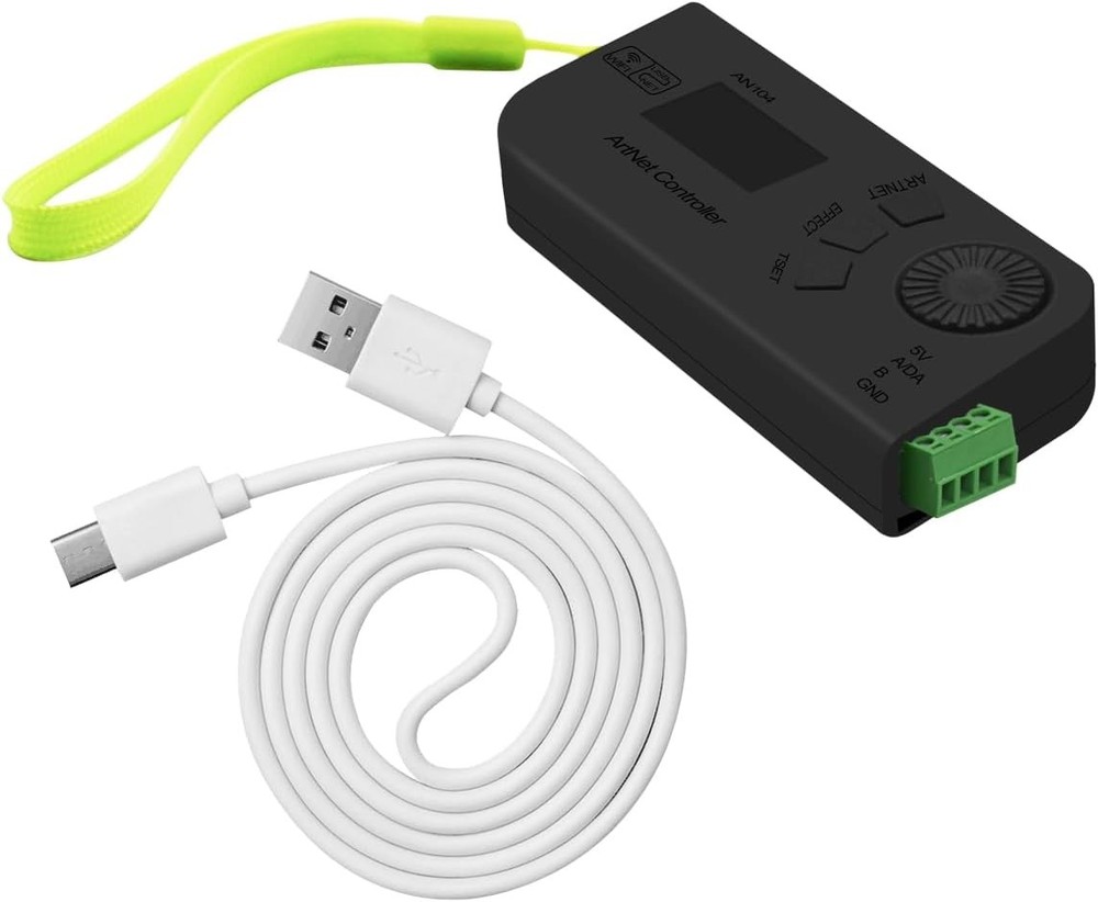 Mini WiFi Art-Net SPI DMX Controller Support ARTNET/Built-in Effect/DMX Code