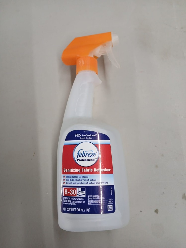 Febreze 32 oz Professional Sanitizing Fabric Refresher Light Scent