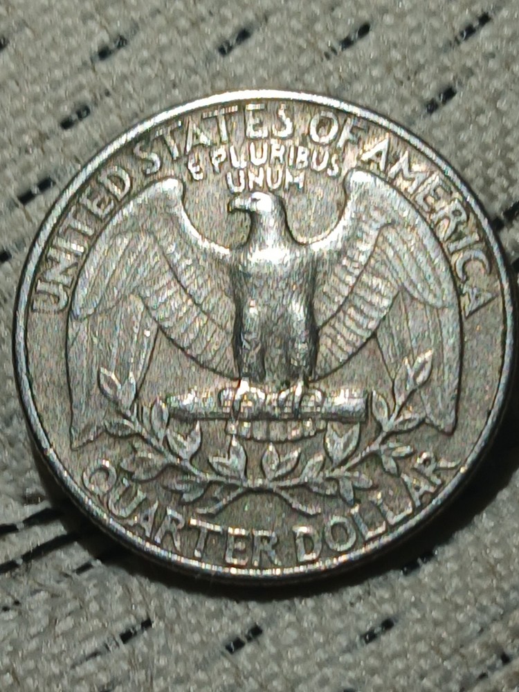 1988 RARE D MINT QUARTER WITH DIE ERRORS, IN PRECISE CONDITION +ECT