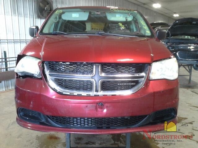 2011 Dodge Caravan Driver Front Headrest Only Black Cloth