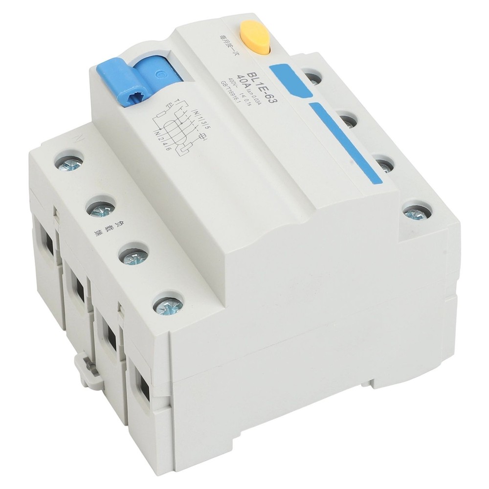 3P+N ML1E63 Leakage Protector With Screw Fixed Installation For Stability