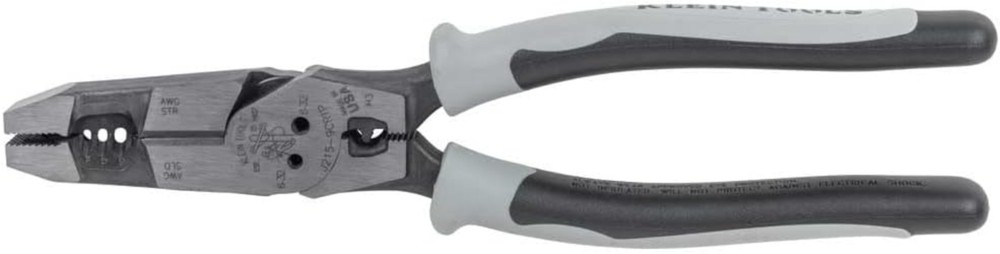 Efficient 9-Inch Pliers: High Leverage Cutting, Crimping & Wire Stripping Tool