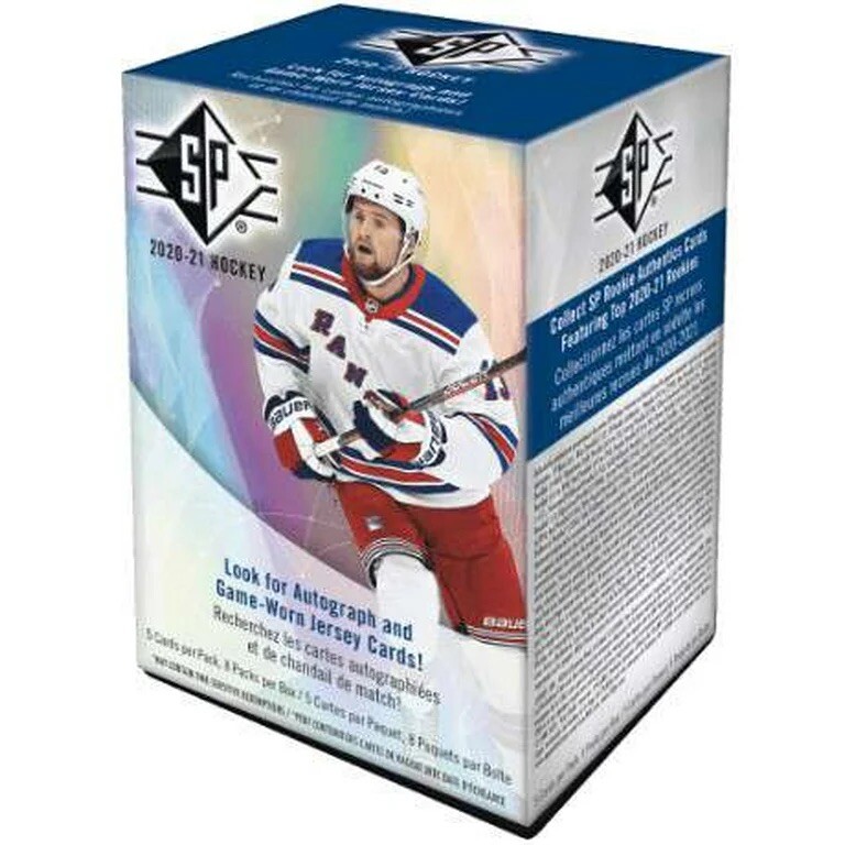 2020-21 Upper Deck SP Hockey 8-Pack Blaster Box