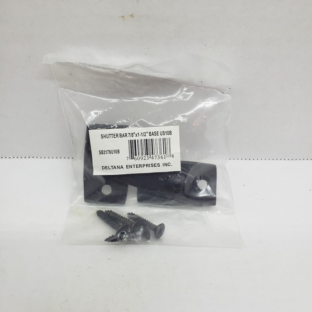 Deltana Shutter Bar 7/8" x 1-1/2"  #SB3178U10B