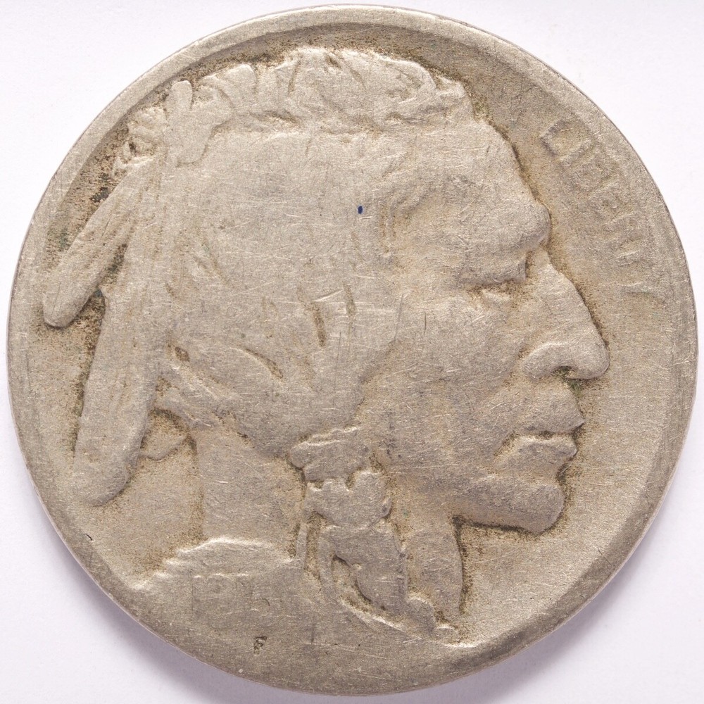 1915-D Buffalo Nickel