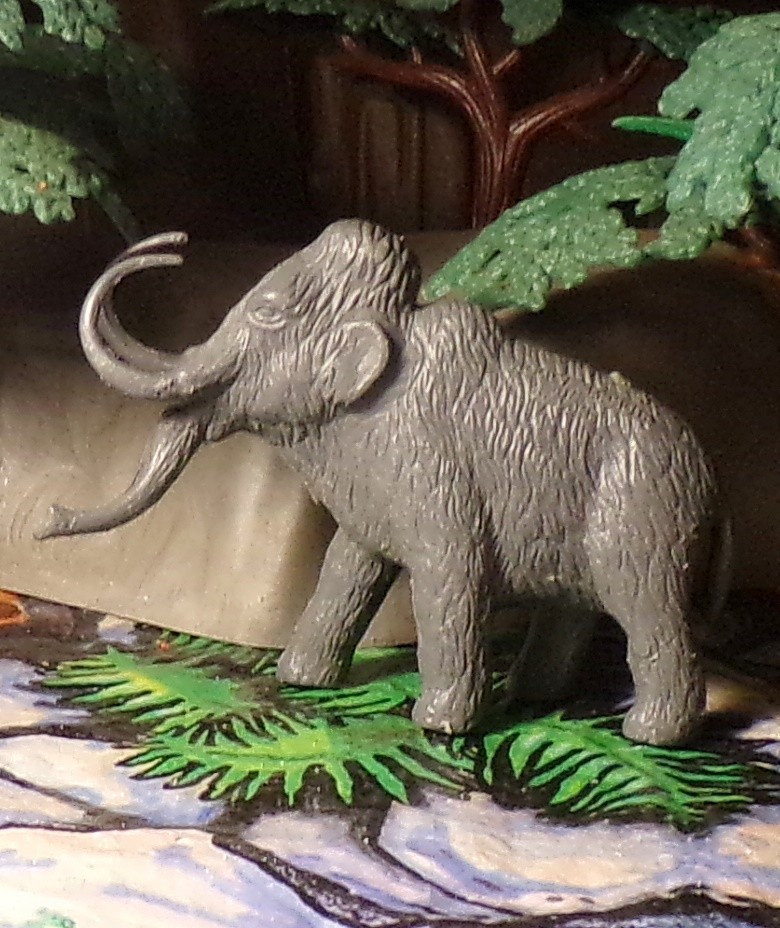 MPC 1962 mold Woolly Mammoth Gray