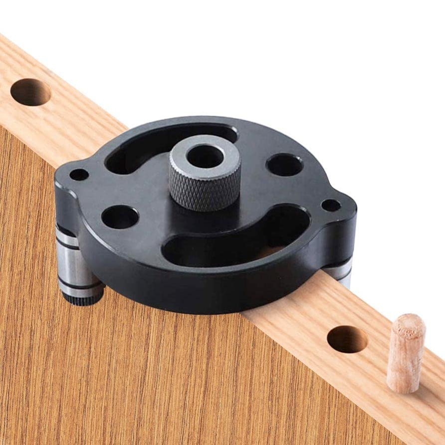 Self Centering Doweling Jig, Self Center Dowel Jig Handheld Drill Guide