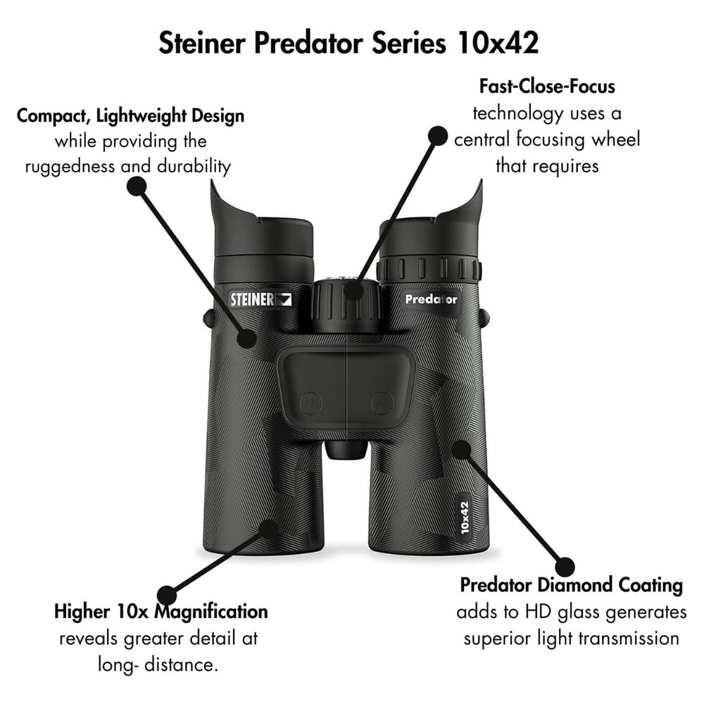 STEINER Predator 10x42 Hunting Binoculars (2059)