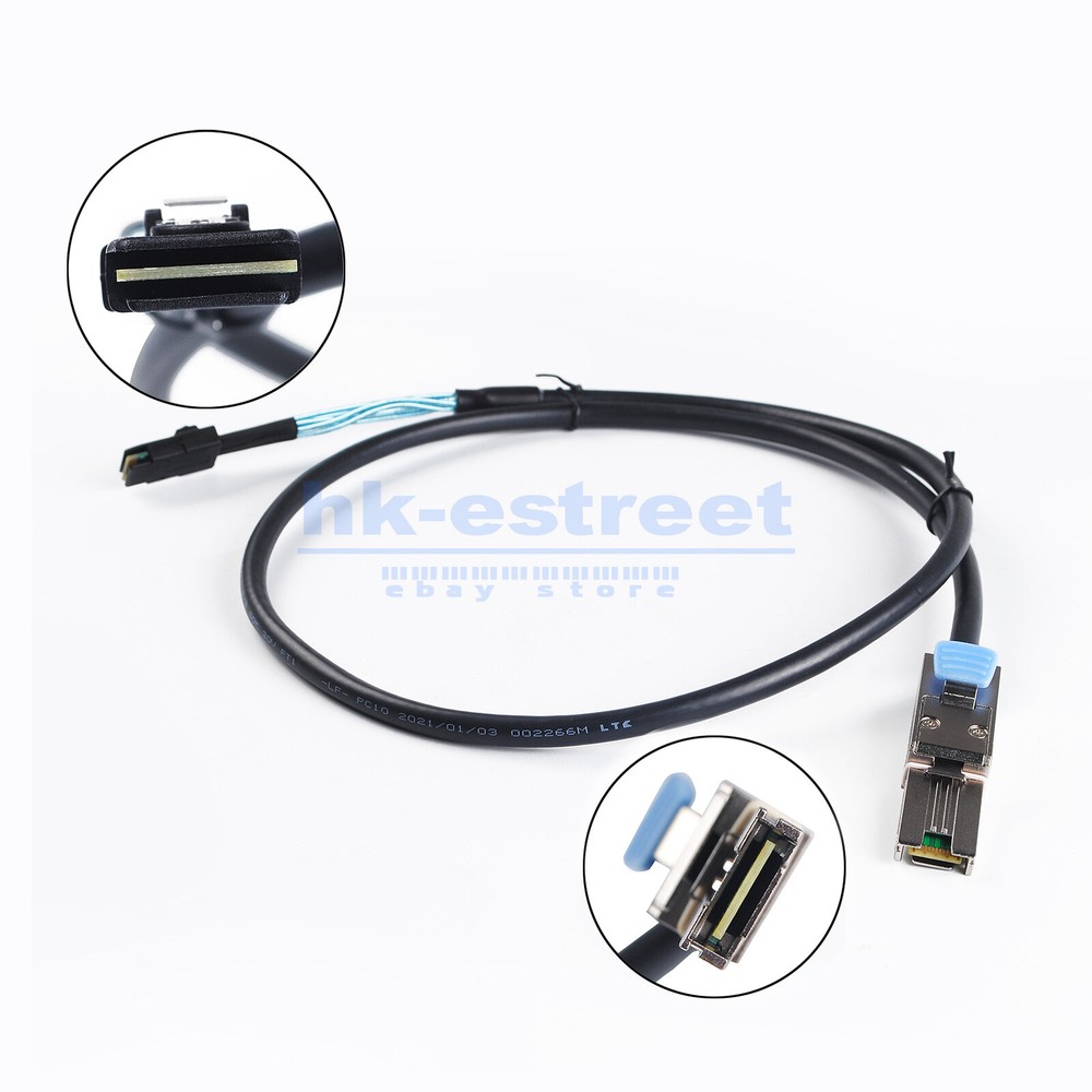 Internal SFF-8087 36Pin to External SFF-8088 Mini SAS 26Pin Adapter RAID Cable
