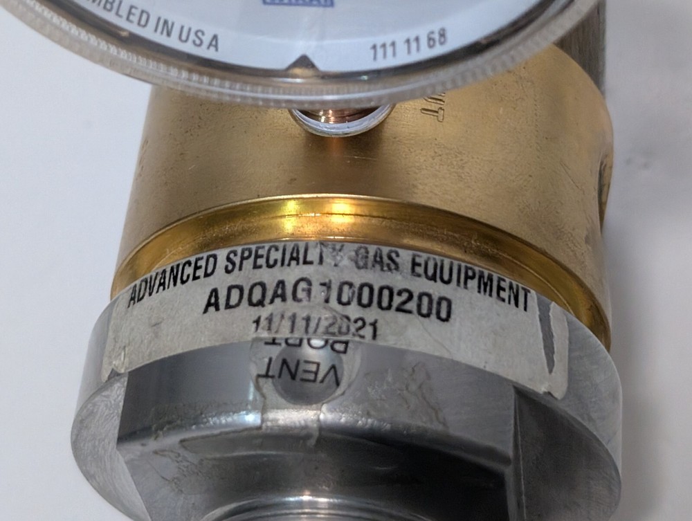 Wika 400 psi Gas Regulator