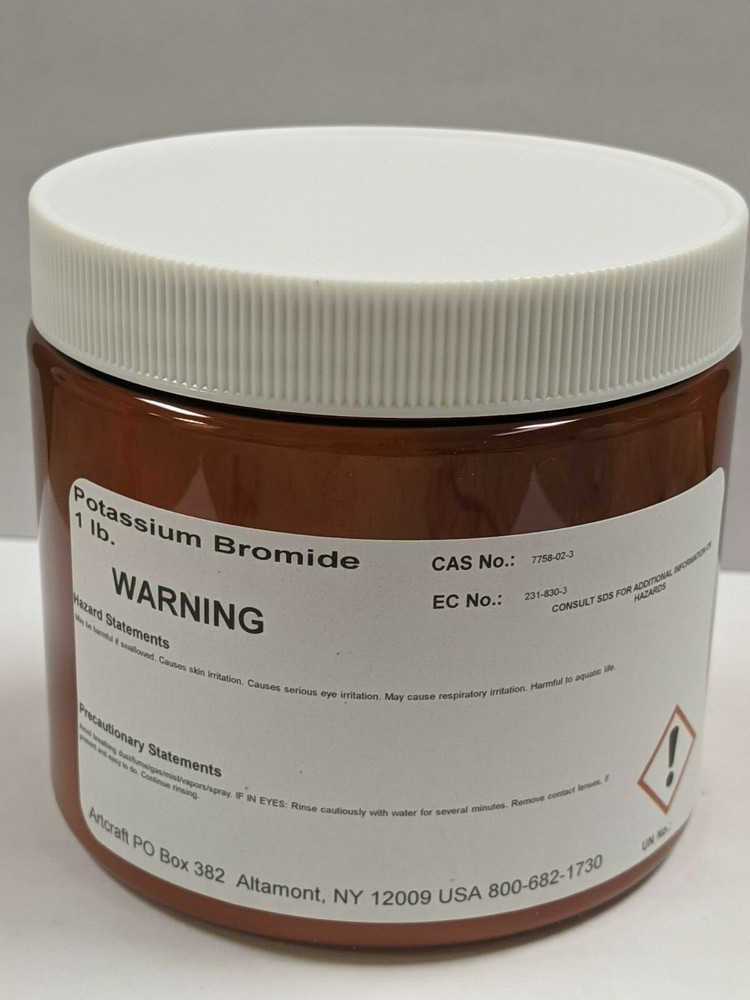 Potassium Bromide 99.5% min - 1 Pound