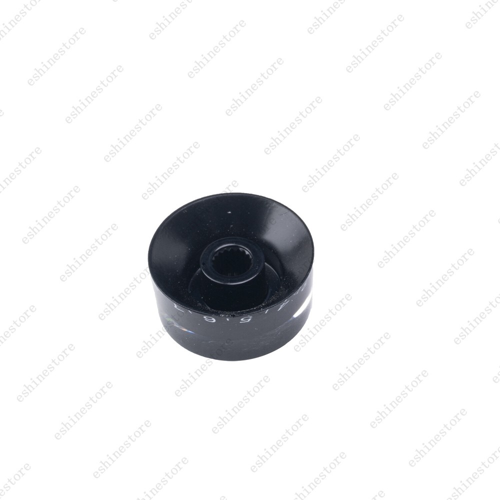 4 Pcs Black/White Electirc Guitar Control Knobs Speed Dial Knobs for Les Paul SG