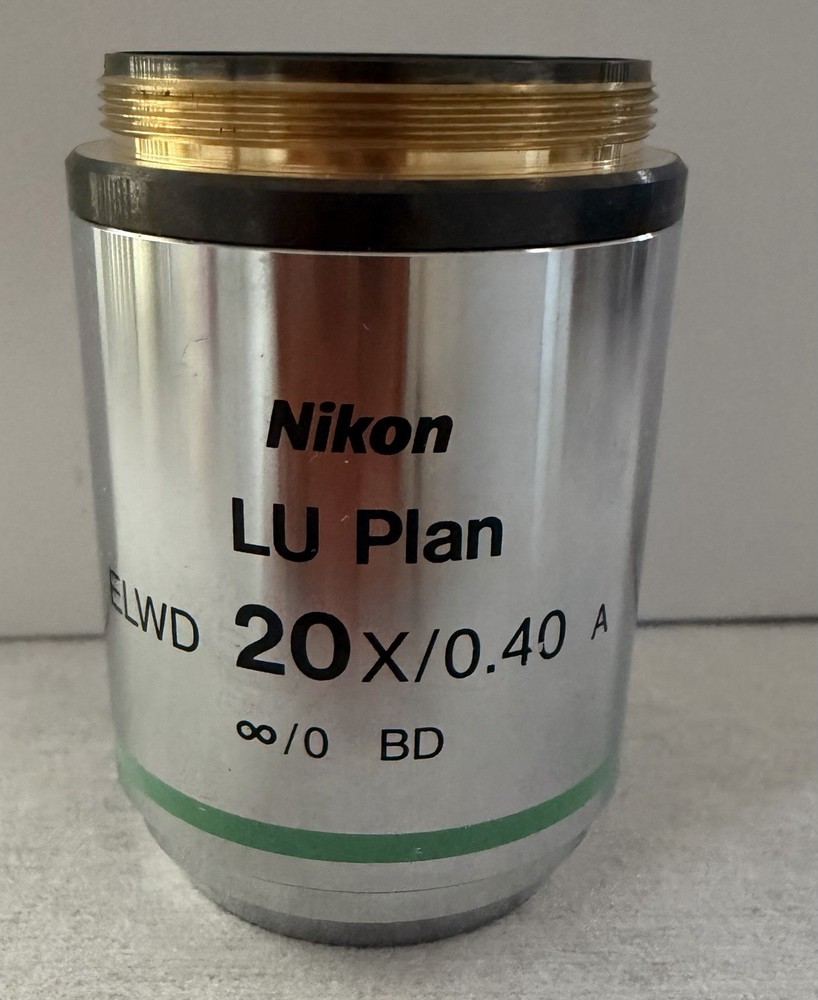 Nikon Microscope Objective LU Plan, ELWD 20x/0.40 A, ∞/0 WD/BD