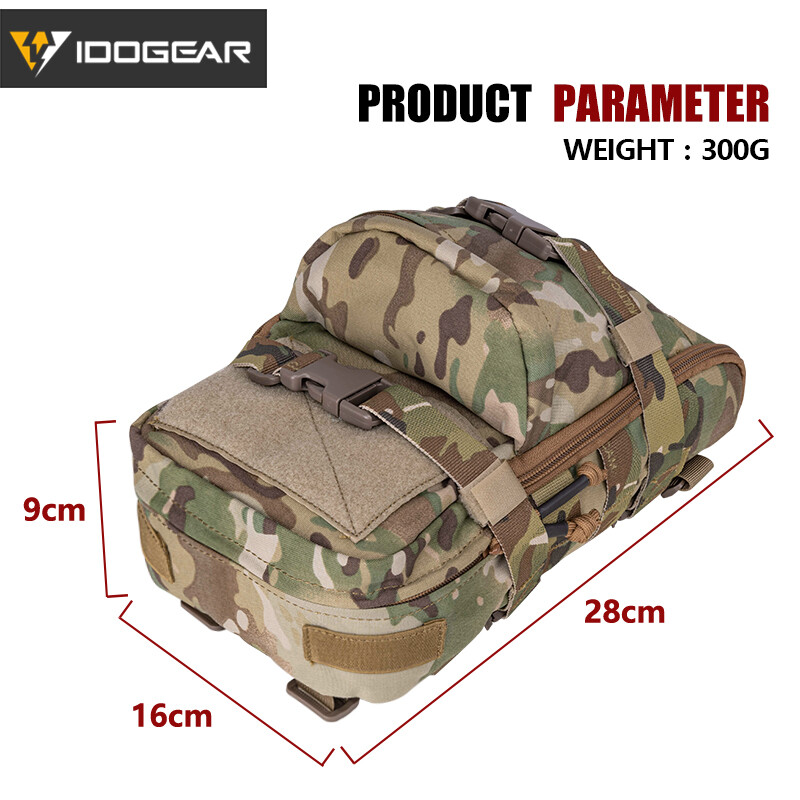 New Hydration Pack Hydration Backpack Assault Molle Pouch Mini Tactical Carrier