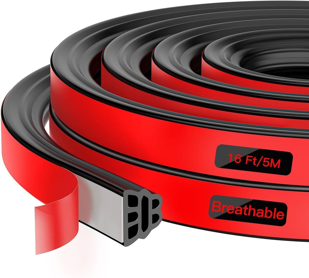 Truck Tonneau Cover Seal - Durable Rubber Tailgate 16 FT/5 meters Car, RV & Truc