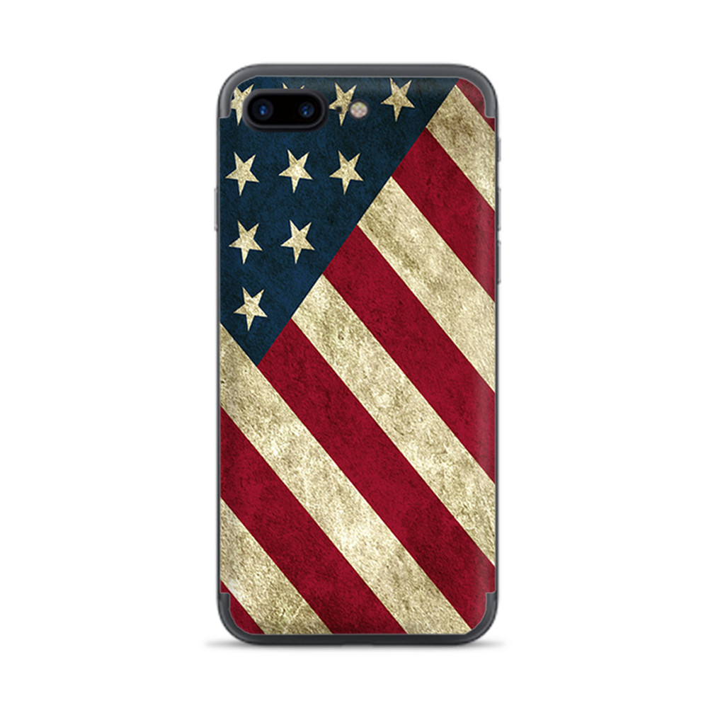Apple iPhone 7 / 8 Plus Skins Decal Wrap Merica Flag Pattern