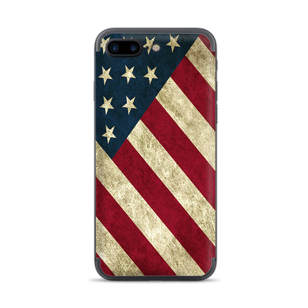 Apple iPhone 7 / 8 Plus Skins Decal Wrap Merica Flag Pattern