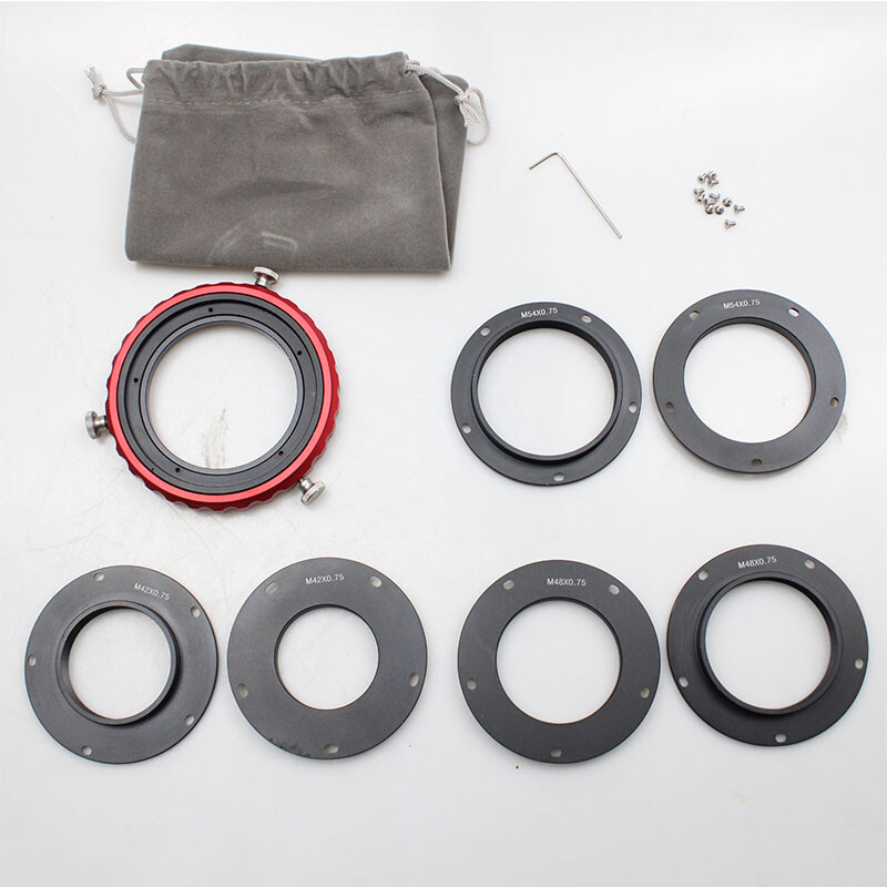 M42/M48/M54 CAA 360° Rotator Adjuster for Astronomical Telescope Detection