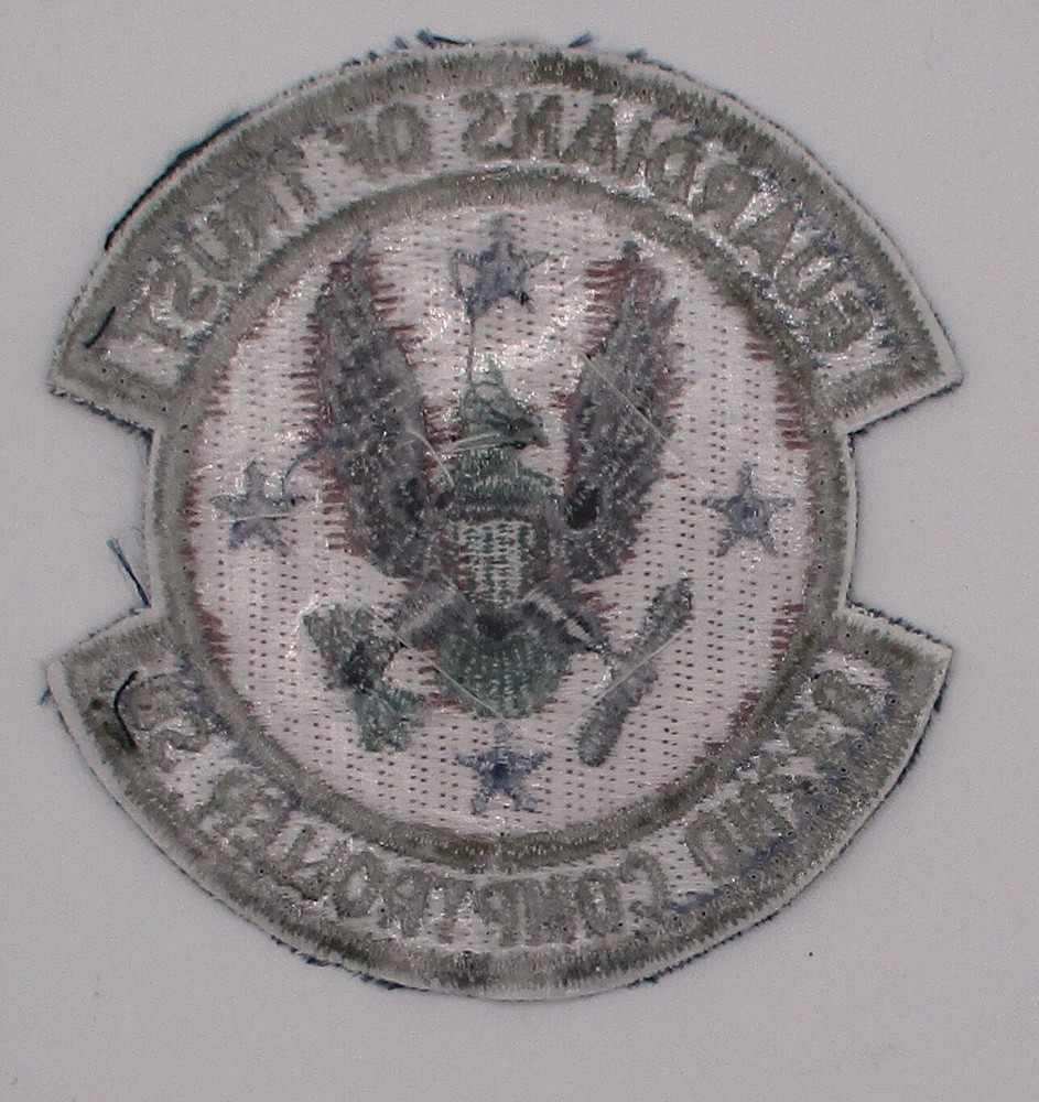 832nd COMPTROLLER SQUADRON US AIR FORCE PATCH Vintage Original USAF