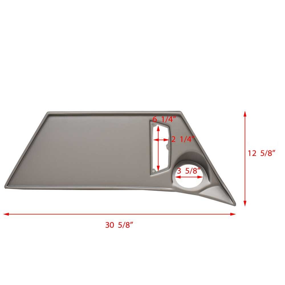 Ranger Boat Chartplotter Panel 7202306 | 619FS Metallic Gray