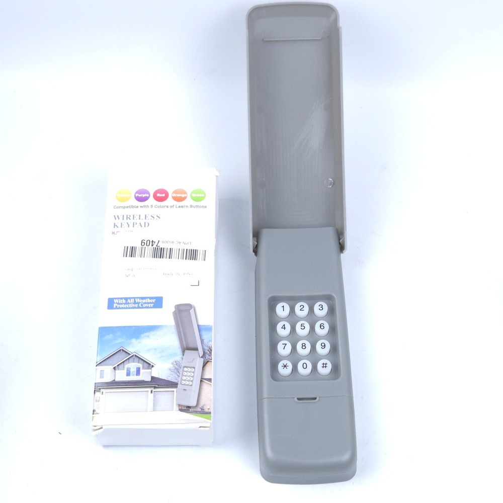 Universal Garage Door Wireless Keypad with Most Brands NJP-MAX