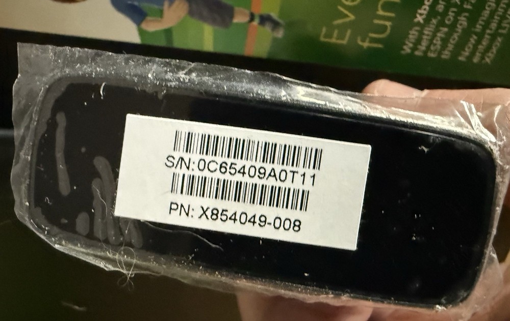 Original XBox 360 Kinect Sensor Box Only With USB Power Adapter