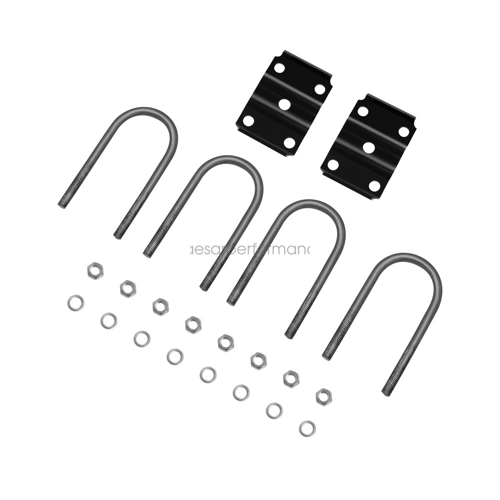 New trailer U bolt kit for 5200-7000lbs 3" Round Axle 7" long 1/2" dia -20080