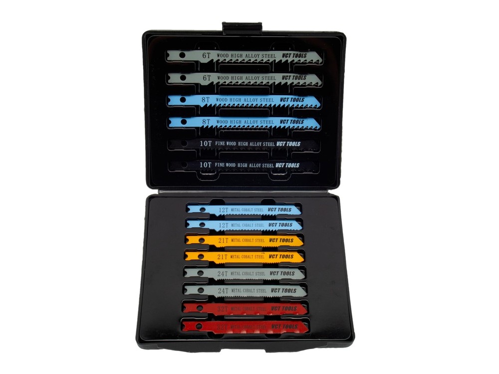 Jigsaw Saw Blade Set Universal U Shank 14pc