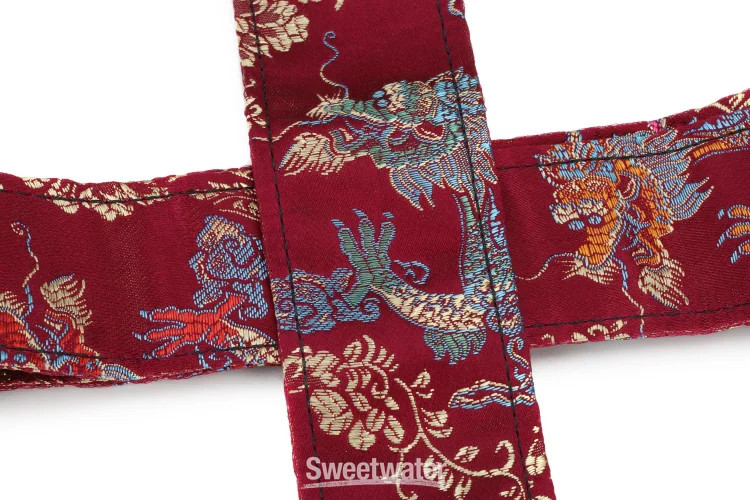 Fender Satin Dragon Strap - Wine